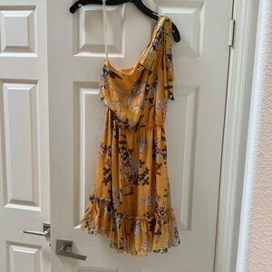 Shoshanna Silk Floral Dress 0